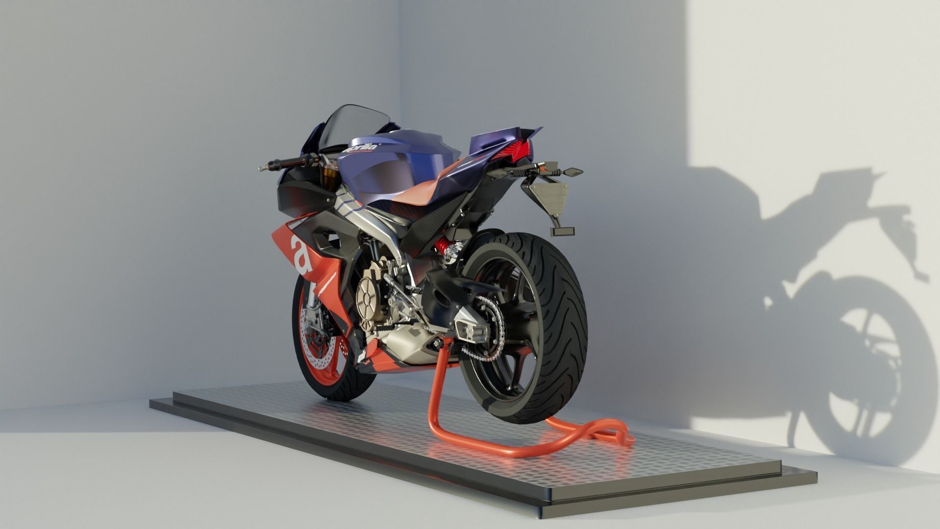 FanMade3d RS 660 - Aprilia made in Blender 3d 3D model_3