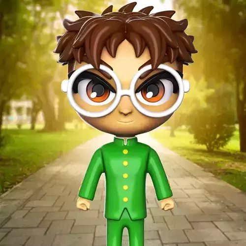 Ken Takakura Okarun Dandadan 3D print model