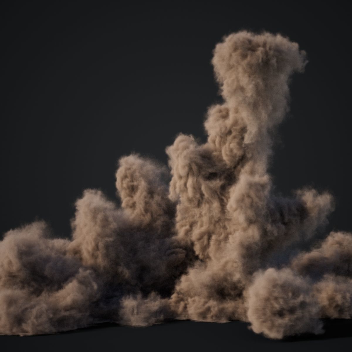 VDB Animated Dust Explosion 12 3D model_12