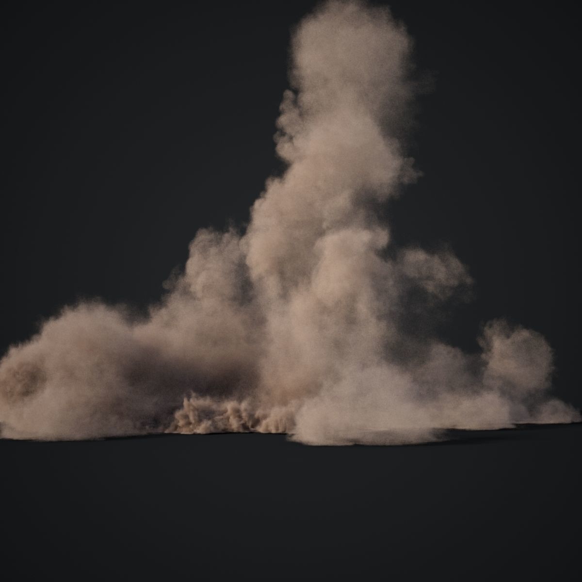 VDB Animated Dust Explosion 12 3D model_8