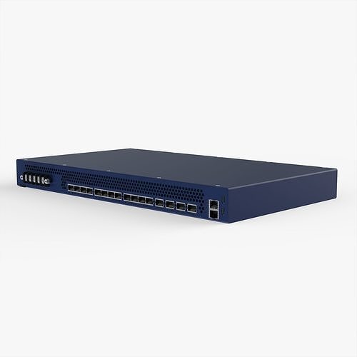 Switch Rack Panel 3D model | CGTrader