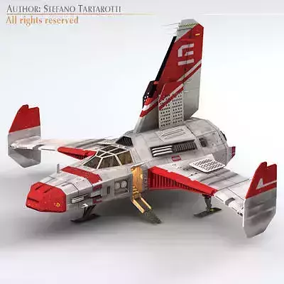 Spaceship star wars aircraft