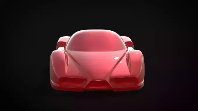 Ferrari Enzo Speedform Supercar Automotive Art  3D model