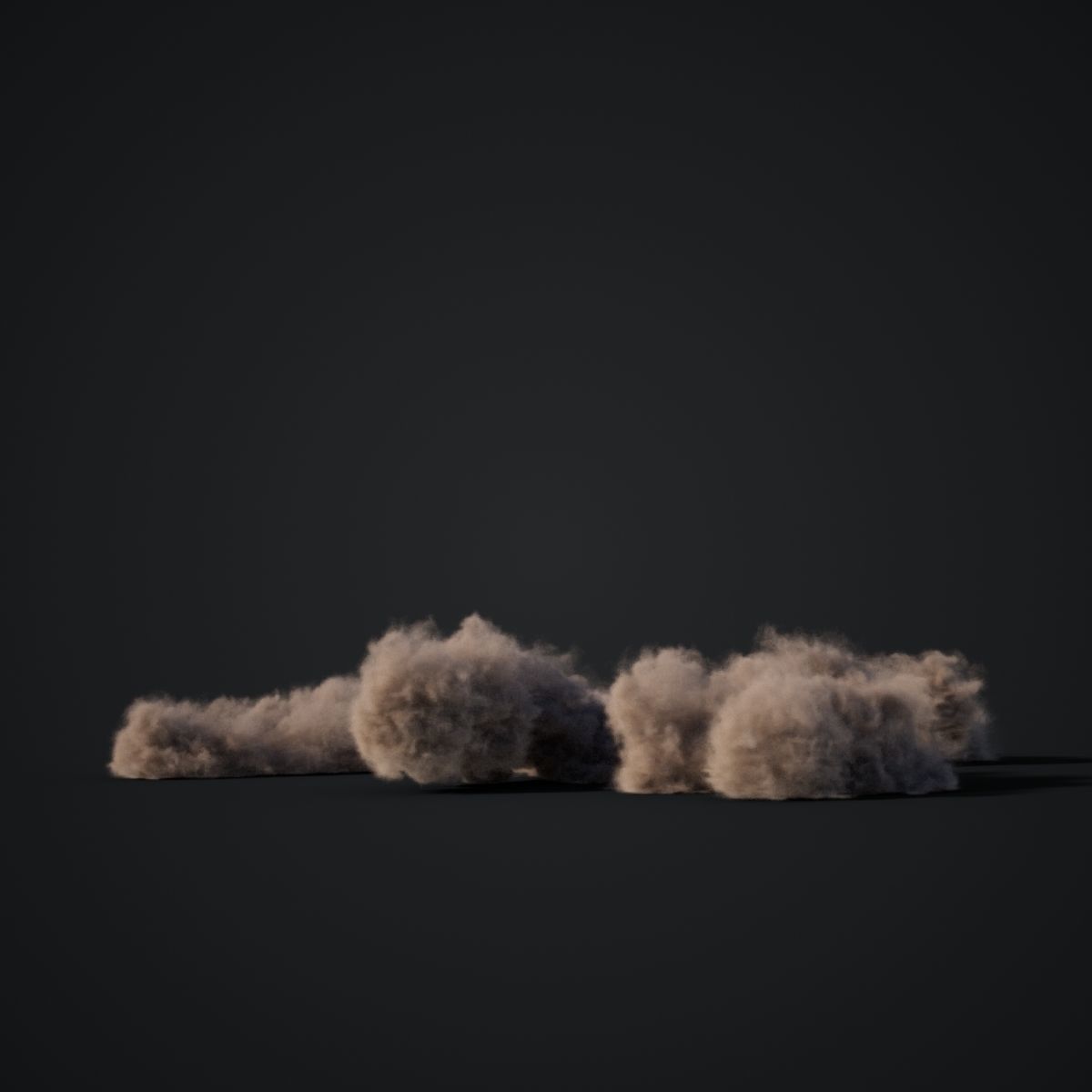VDB Animated Dust Explosion 11 3D model_4