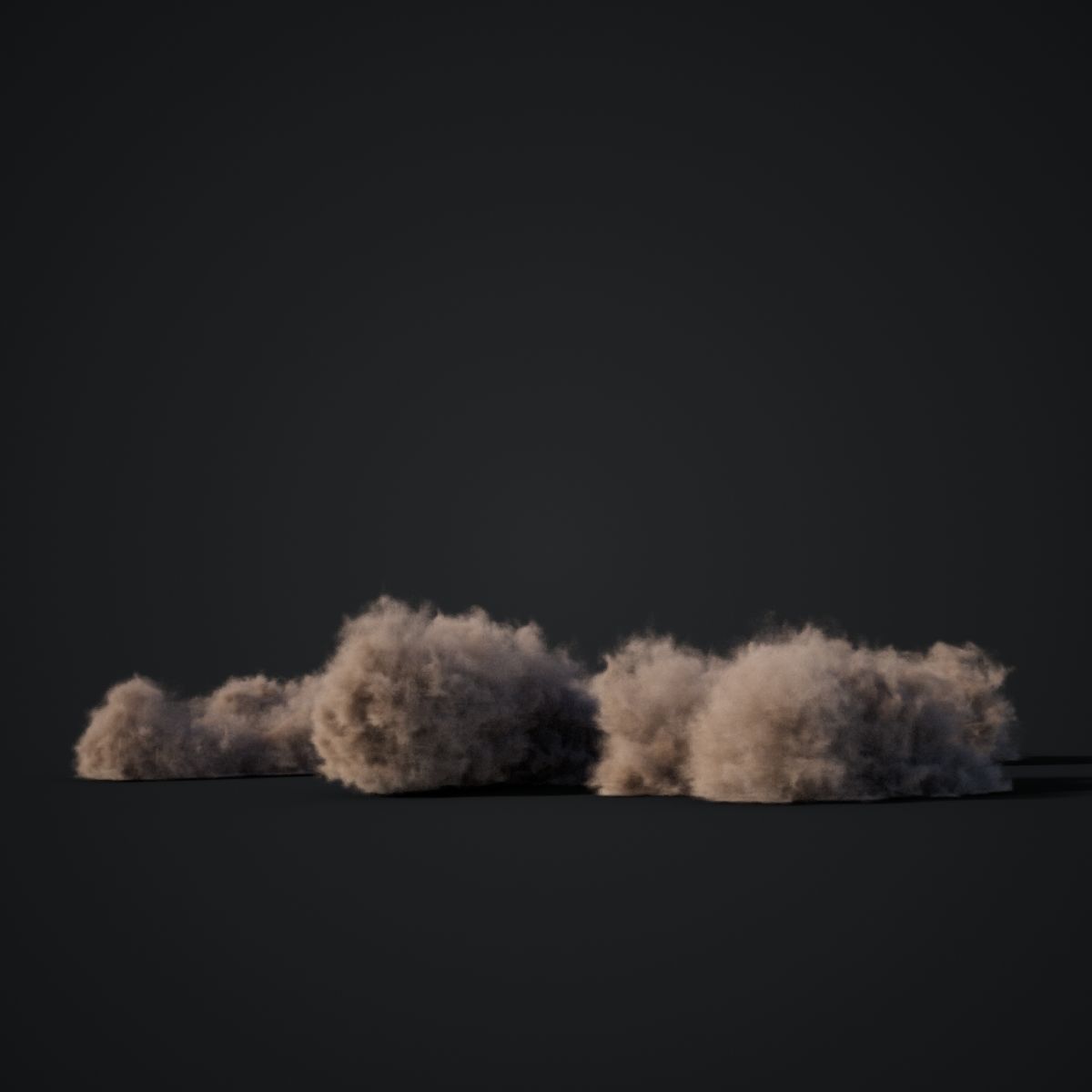 VDB Animated Dust Explosion 11 3D model_5