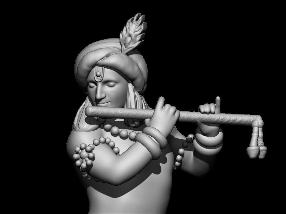 Krishnaji 3D print model_3