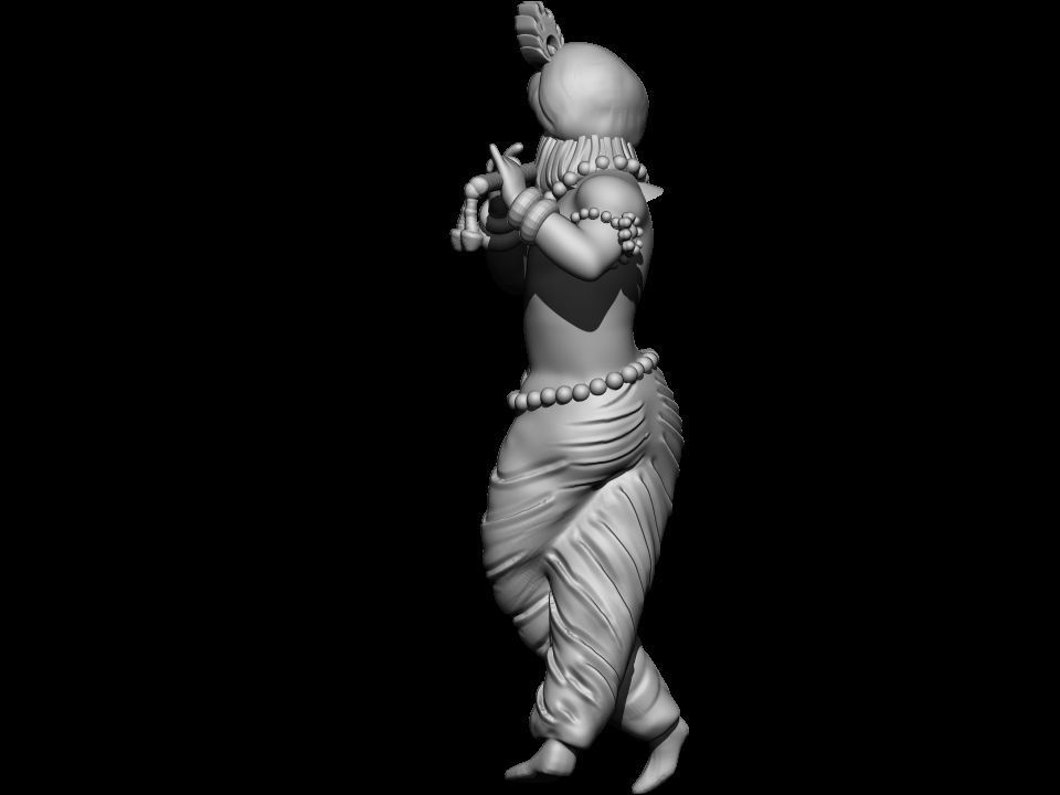 Krishnaji 3D print model_4