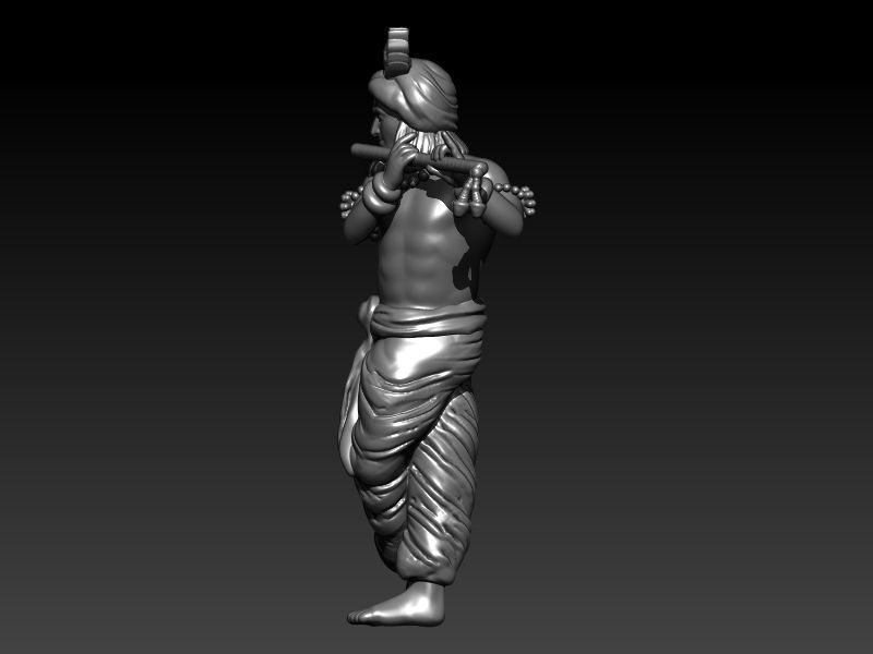 Krishnaji 3D print model_1