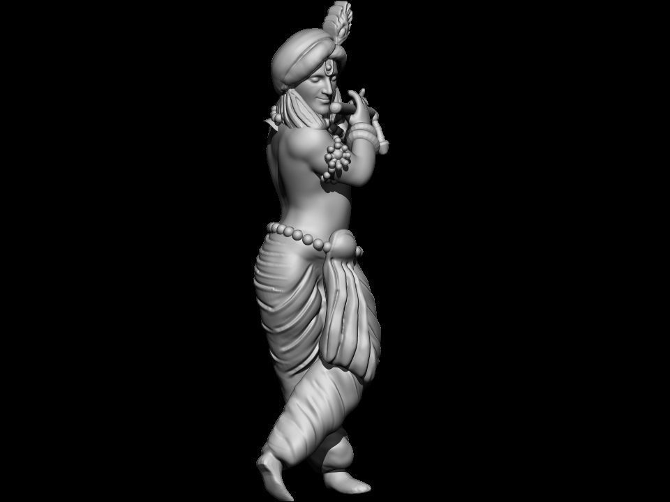 Krishnaji 3D print model_5