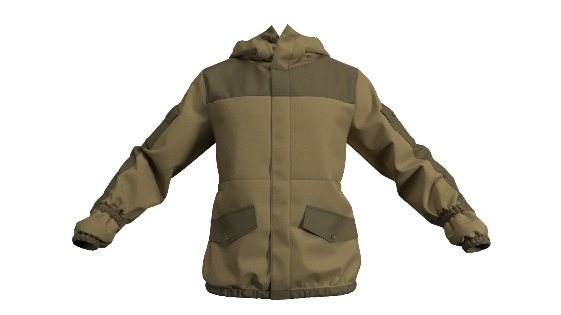 Gorka Uniform Jacket - Marvelous Designer 3D model | CGTrader