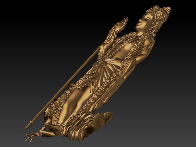 Lord Murugan  Lord Kartikeya 3D print model_3