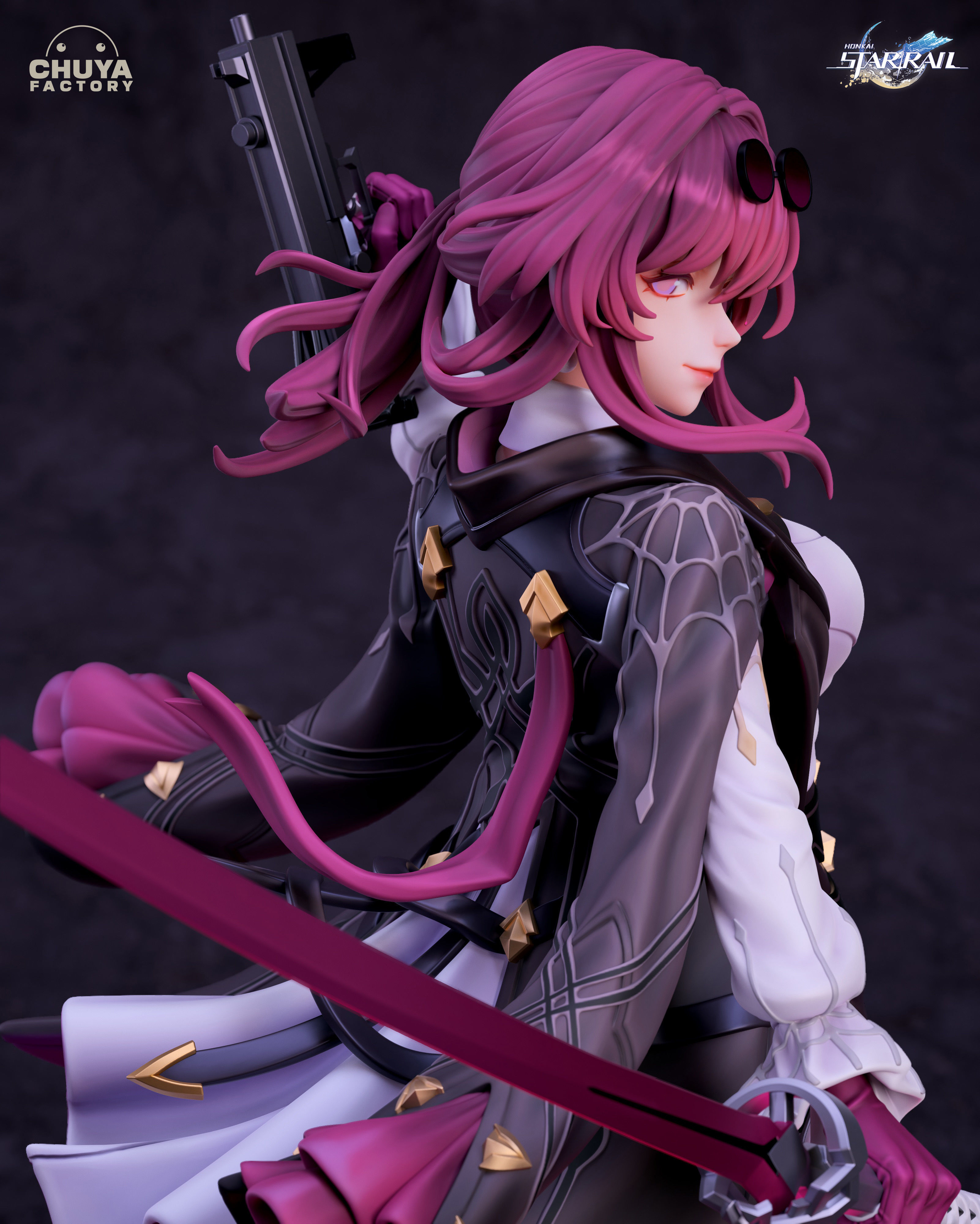 Kafka - Honkai Starrail 3D print model_10