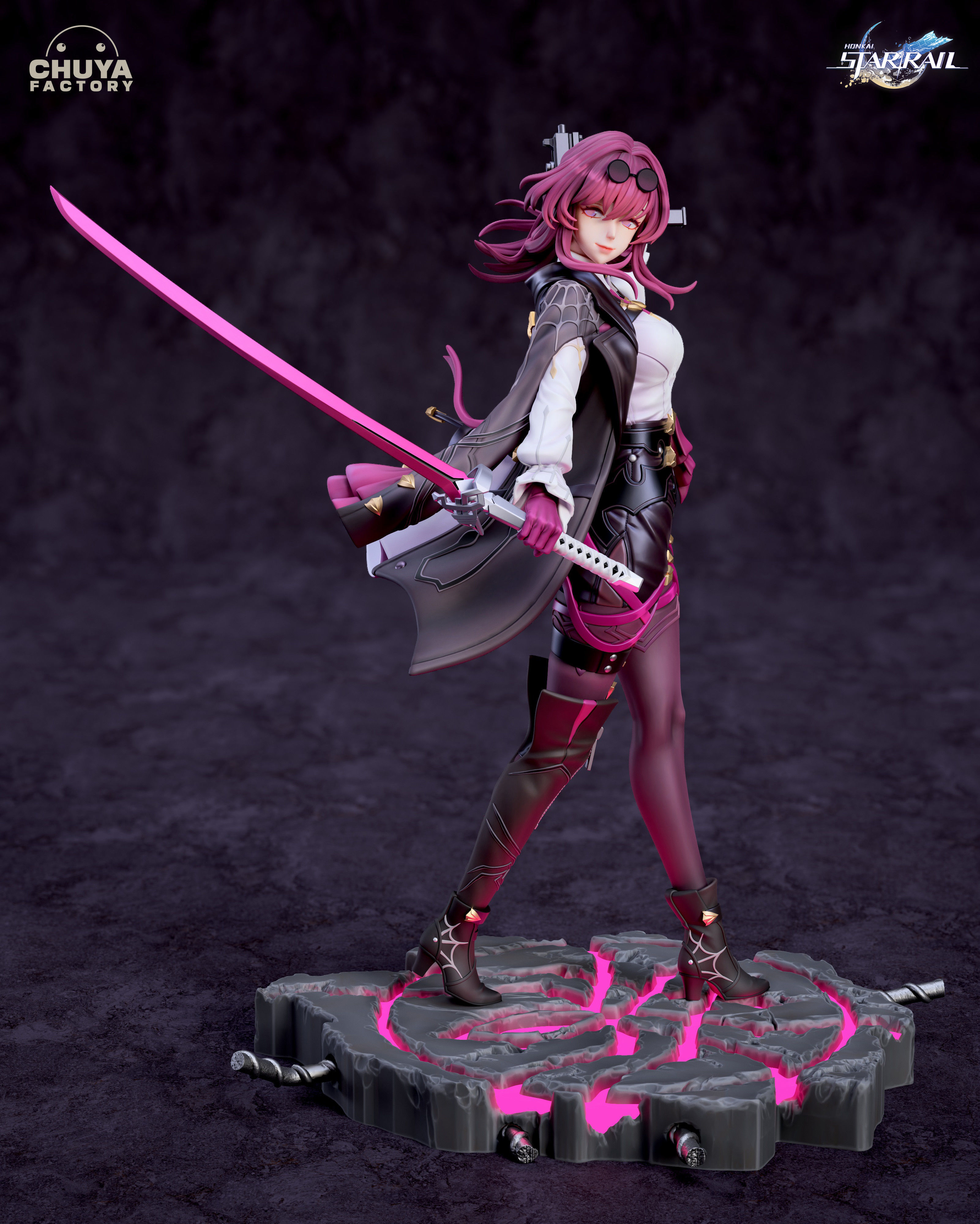 Kafka - Honkai Starrail 3D print model_6