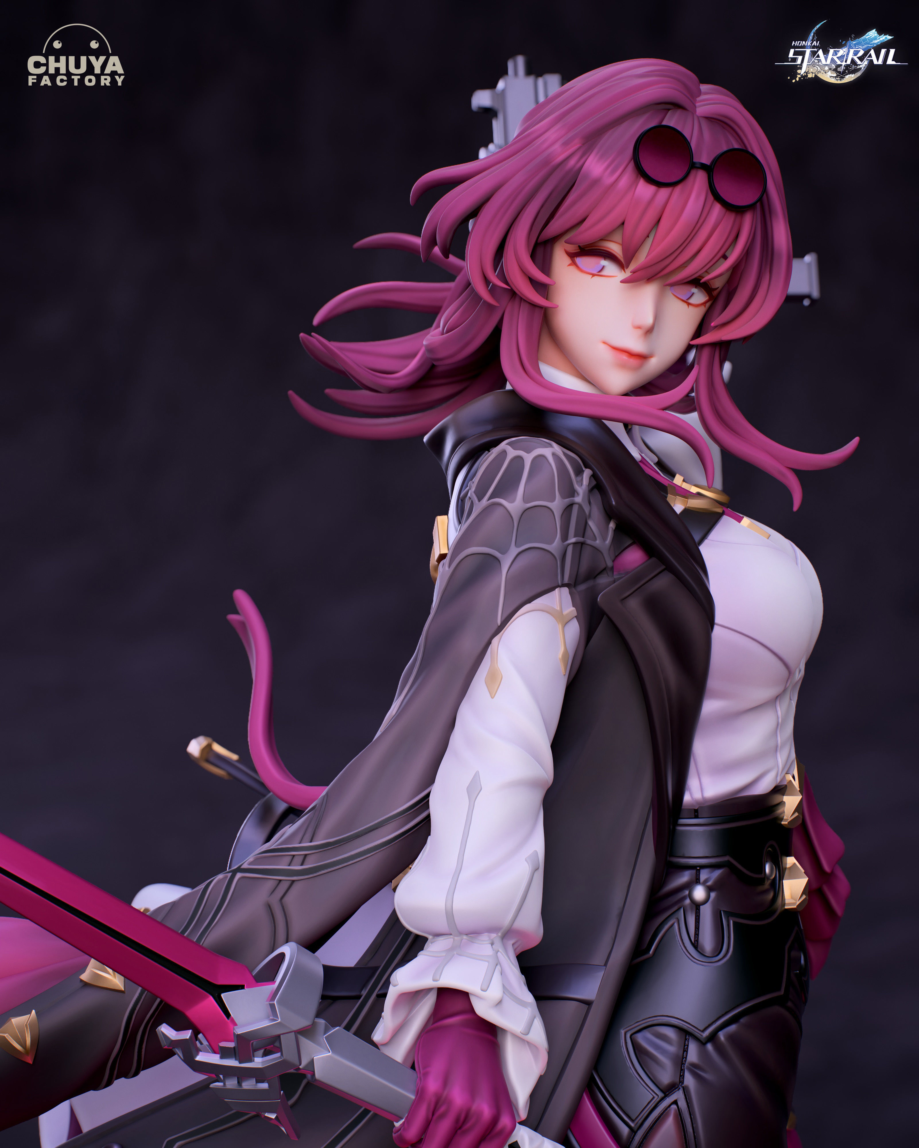 Kafka - Honkai Starrail 3D print model_12