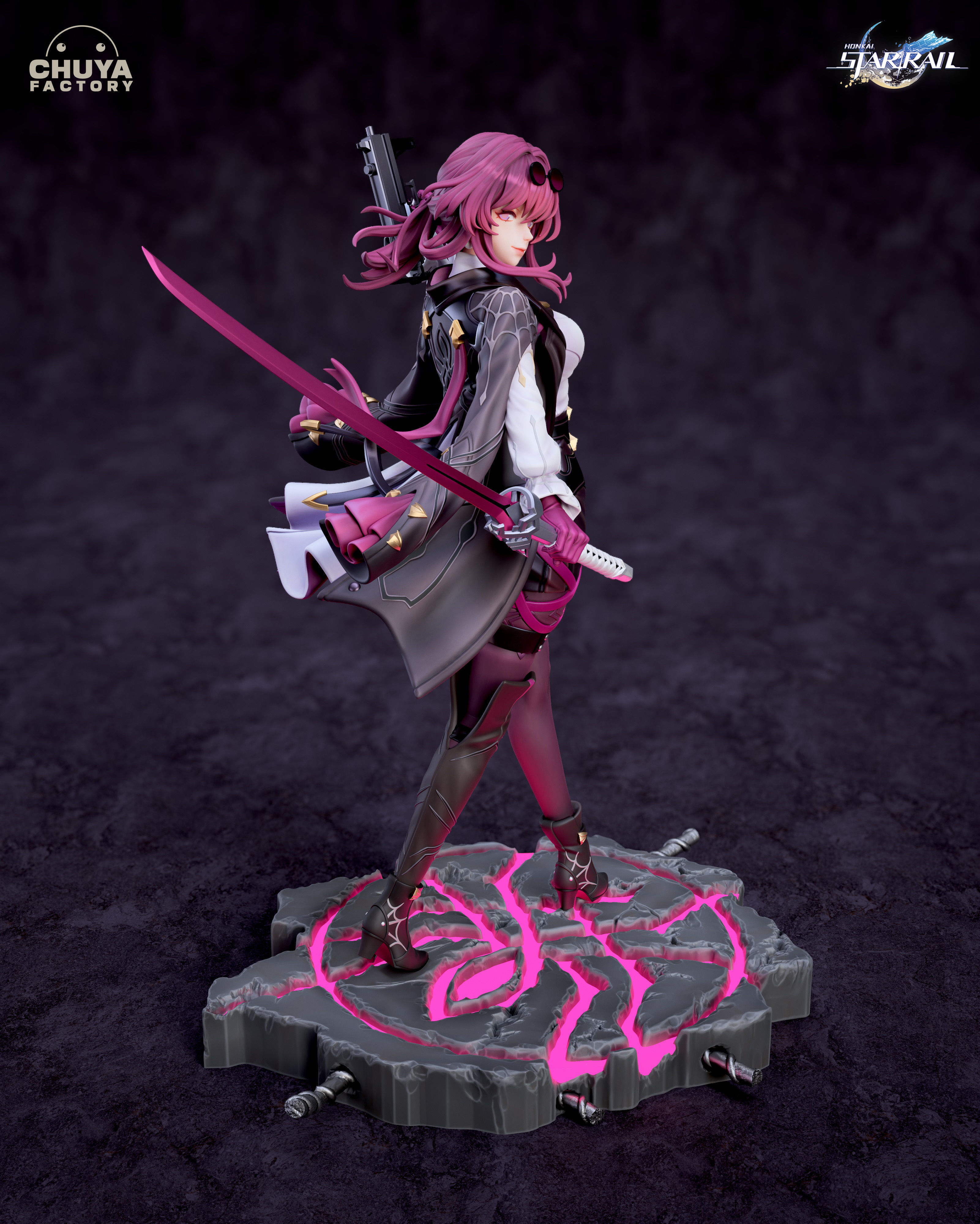 Kafka - Honkai Starrail 3D print model_1