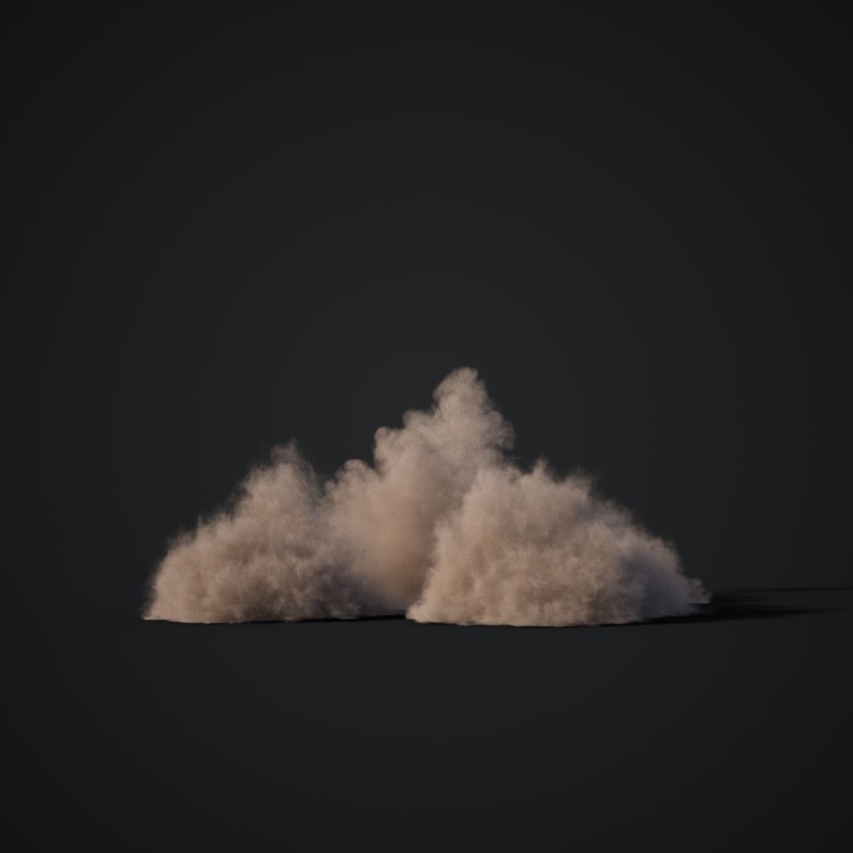 VDB Animated Dust Explosion 1 3D model_7