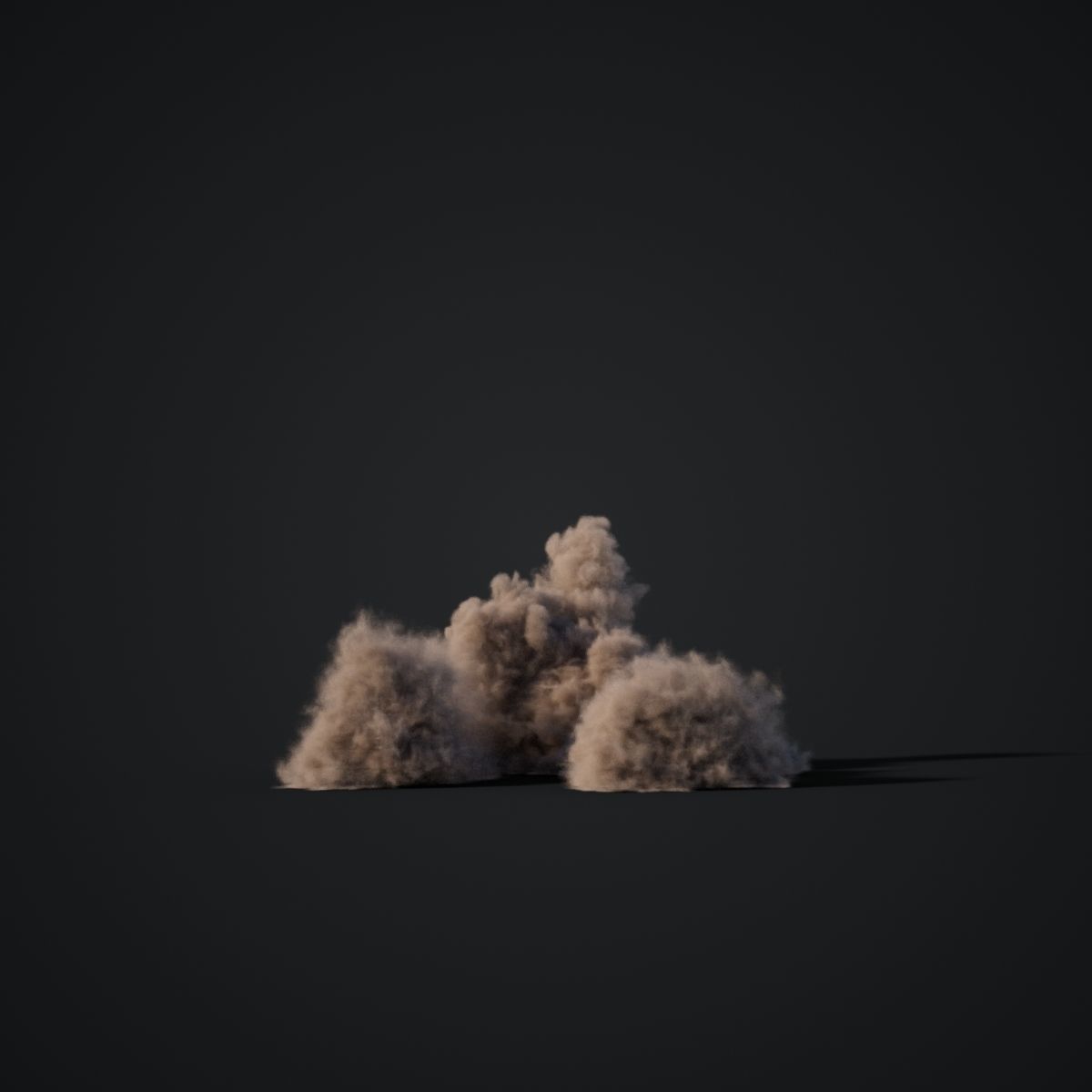 VDB Animated Dust Explosion 1 3D model_5
