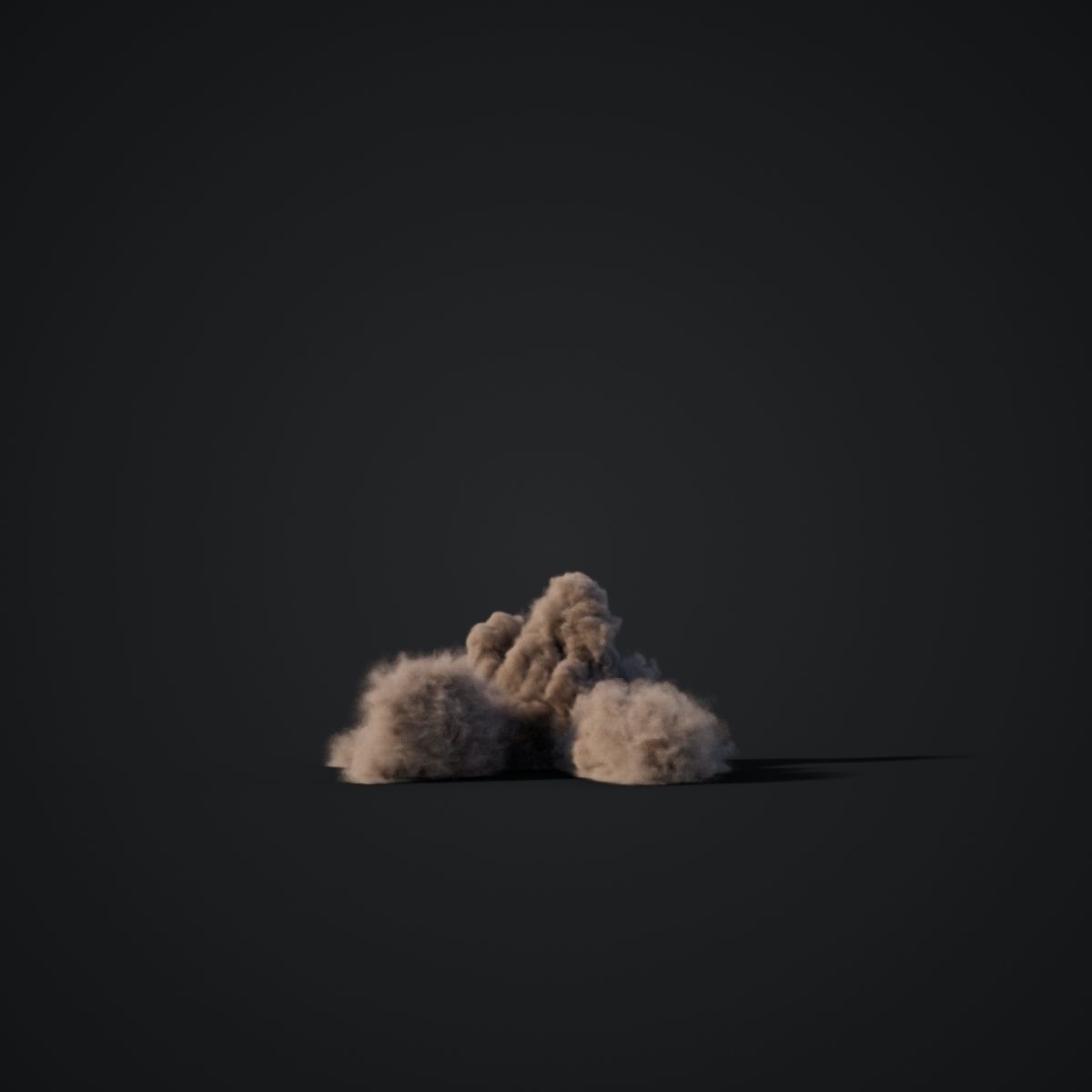 VDB Animated Dust Explosion 1 3D model_3