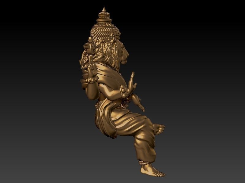 Narsingh ji 3D print model_4