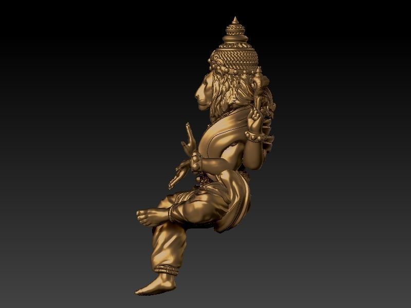 Narsingh ji 3D print model_2