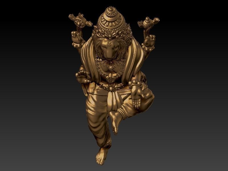 Narsingh ji 3D print model_9