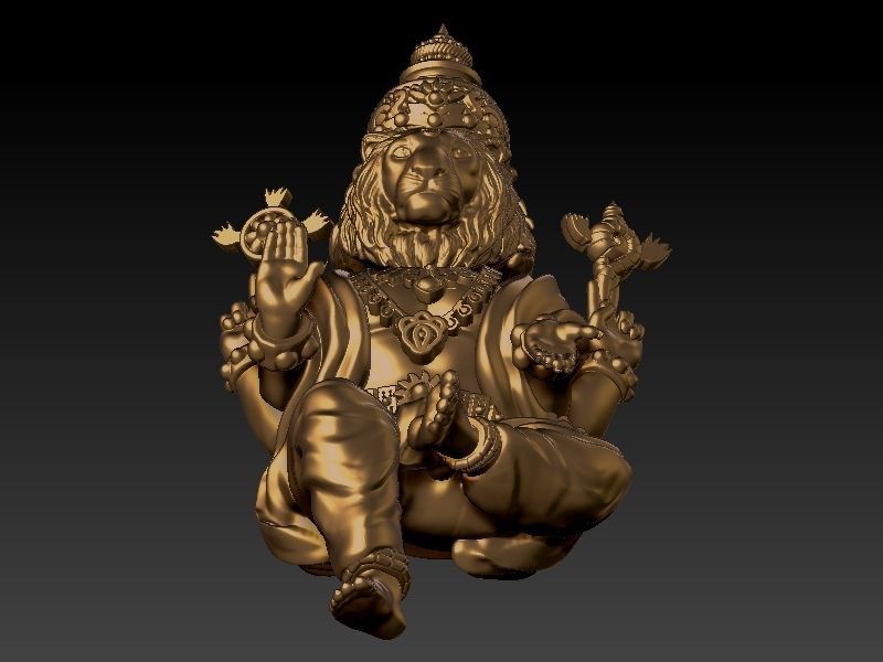 Narsingh ji 3D print model_11