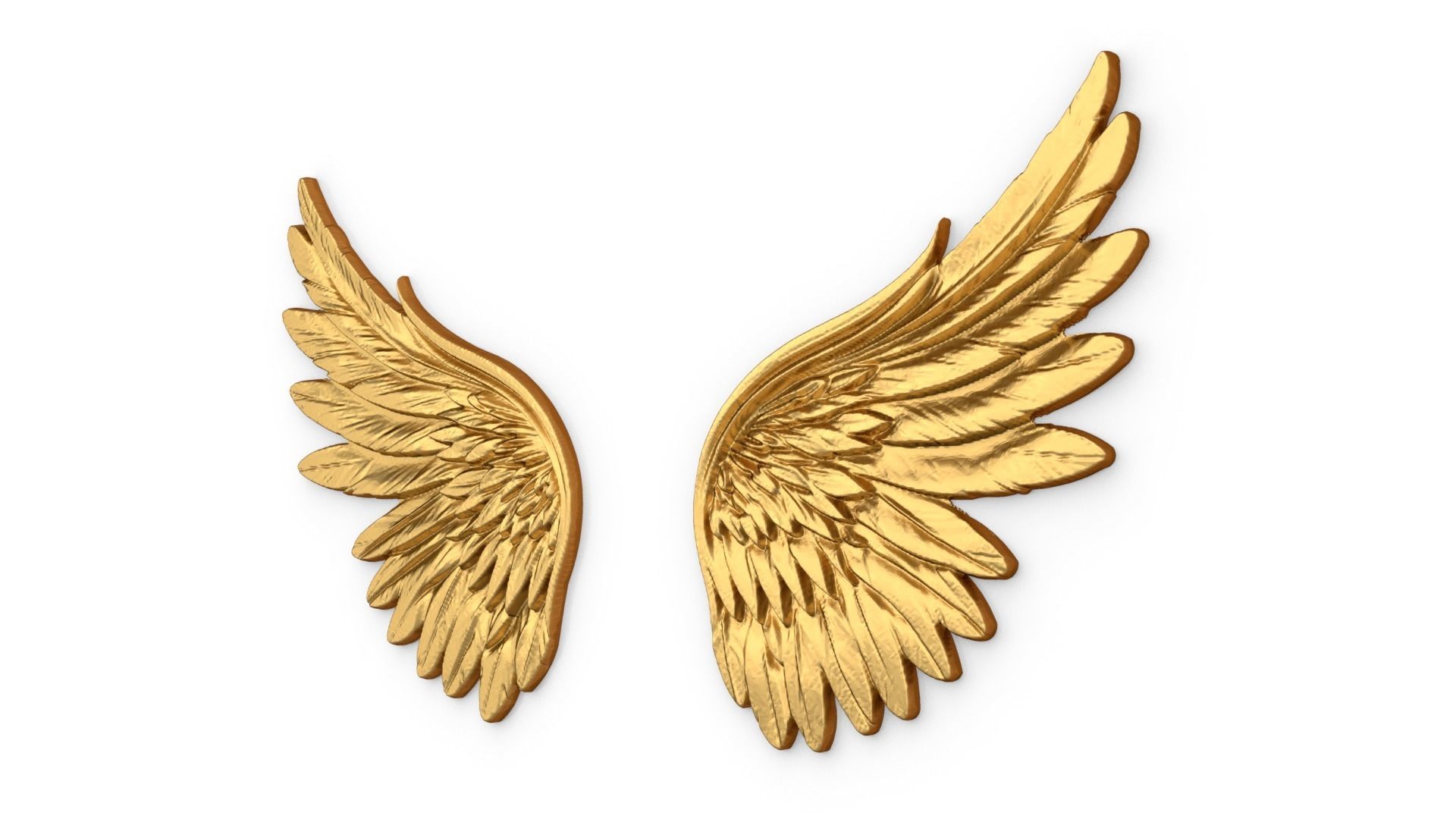 Wings Printable carved decor 05 3D print model_2