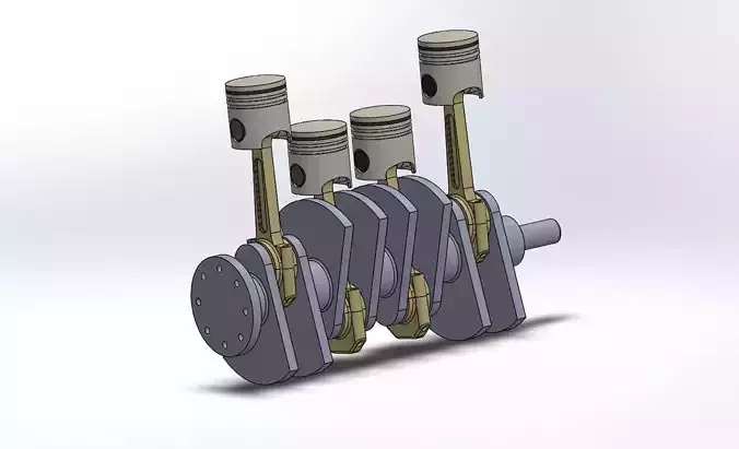 Four Cylinder Engine