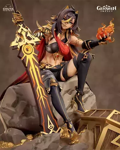 Dehya - Genshin Impact 3D print model