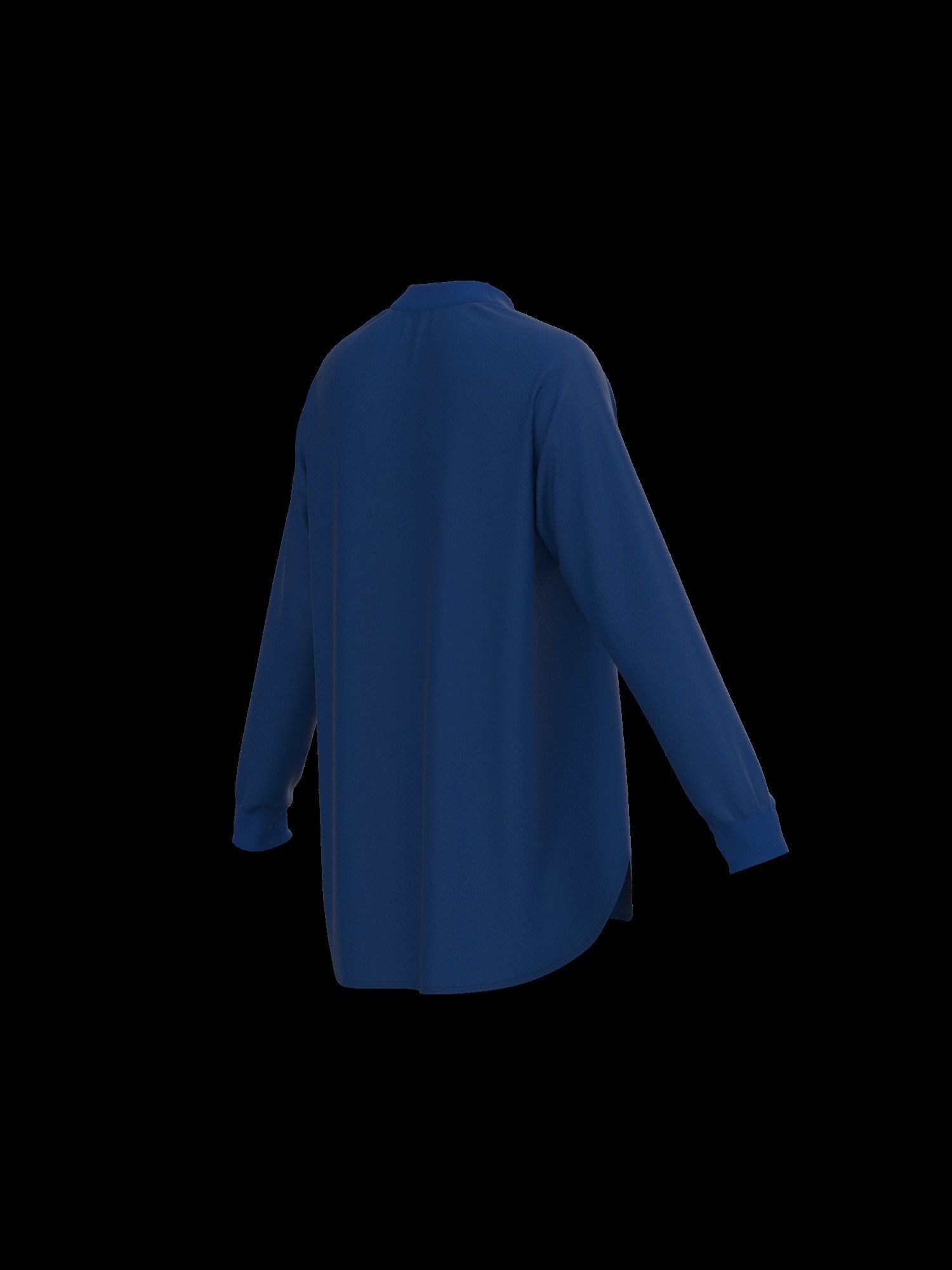 Female oversized raglan longsleeve 3D model_31