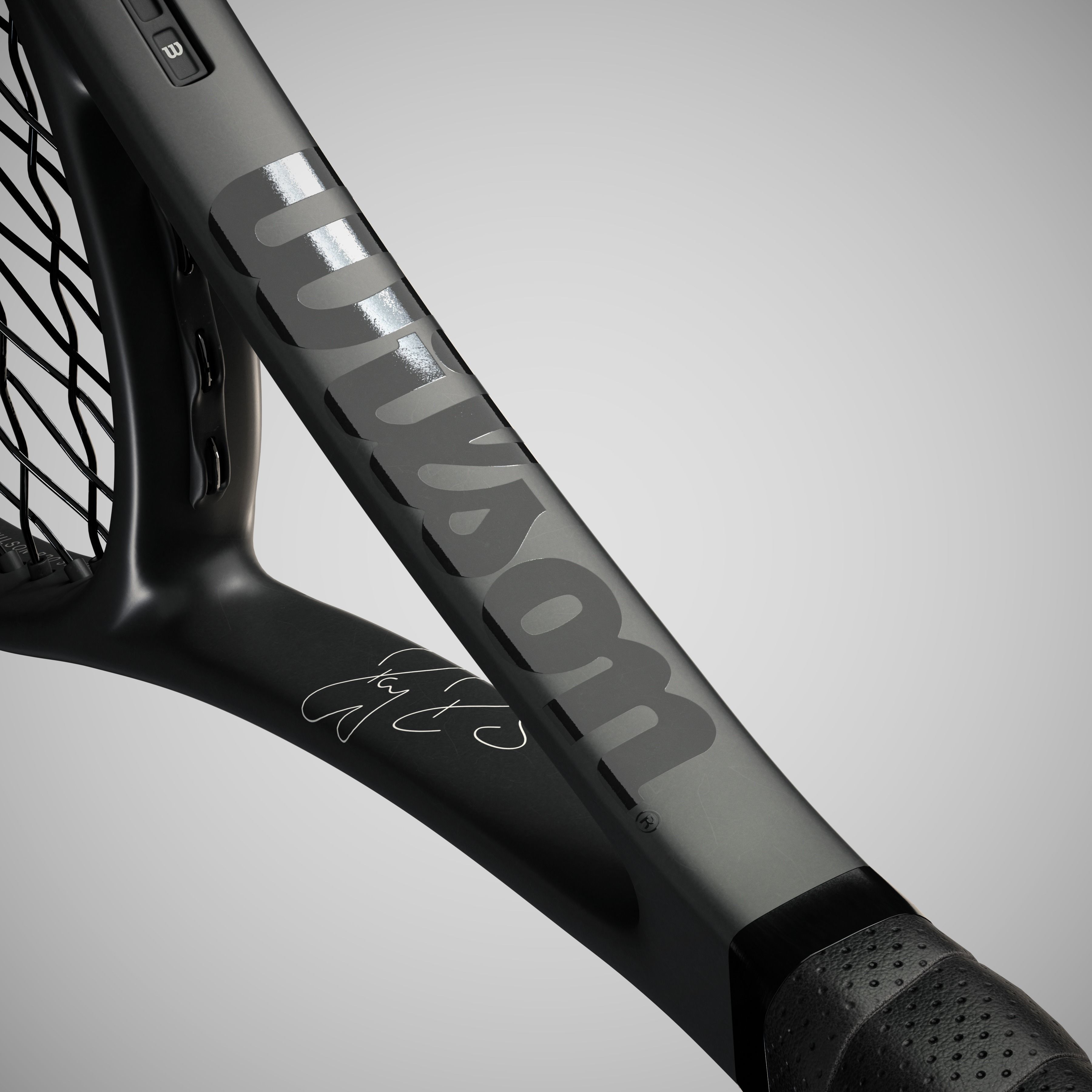 Wilson Pro Staff RF97 Autograph Black 3D model_8
