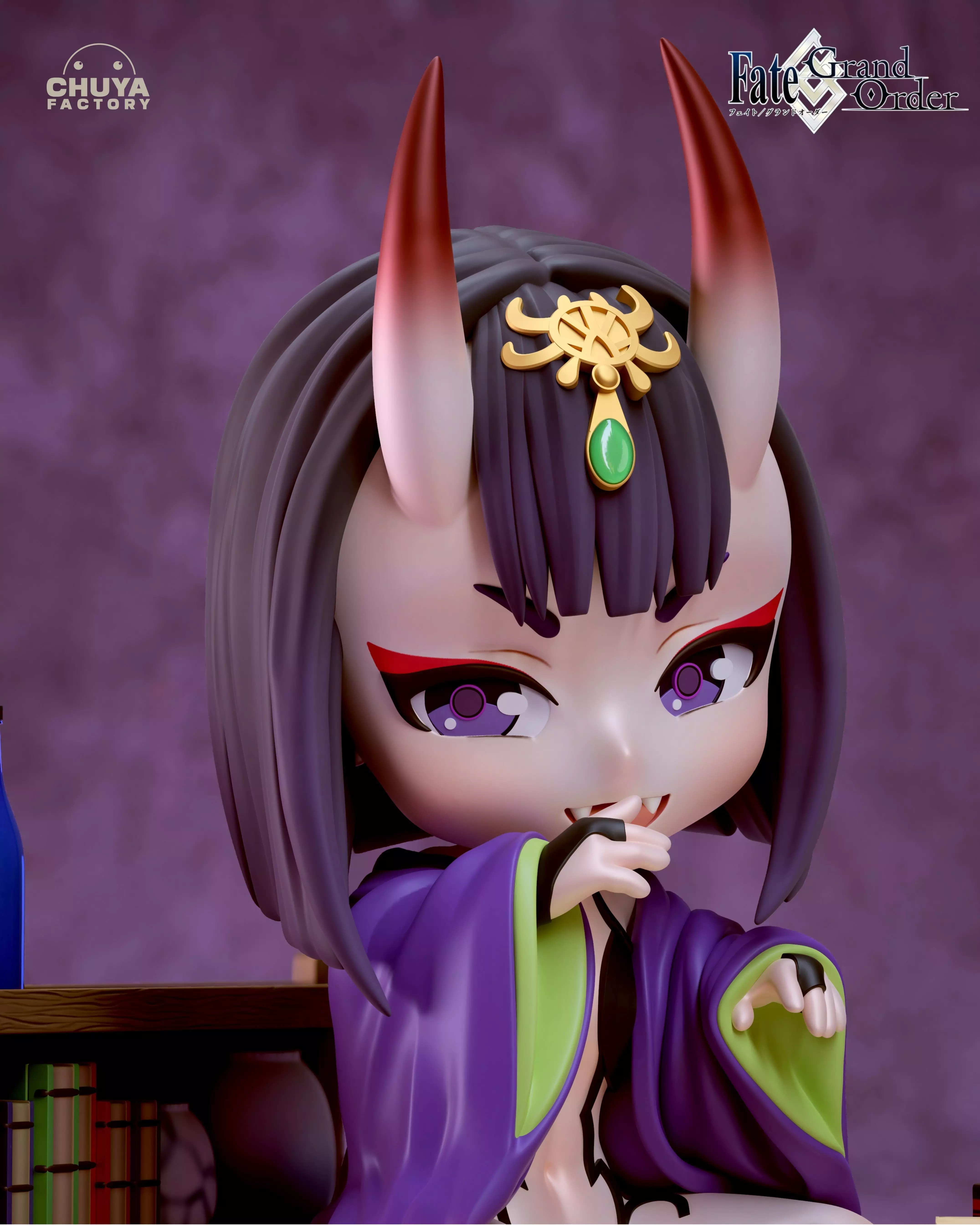 Shuten-Douji Chibi 3D print model