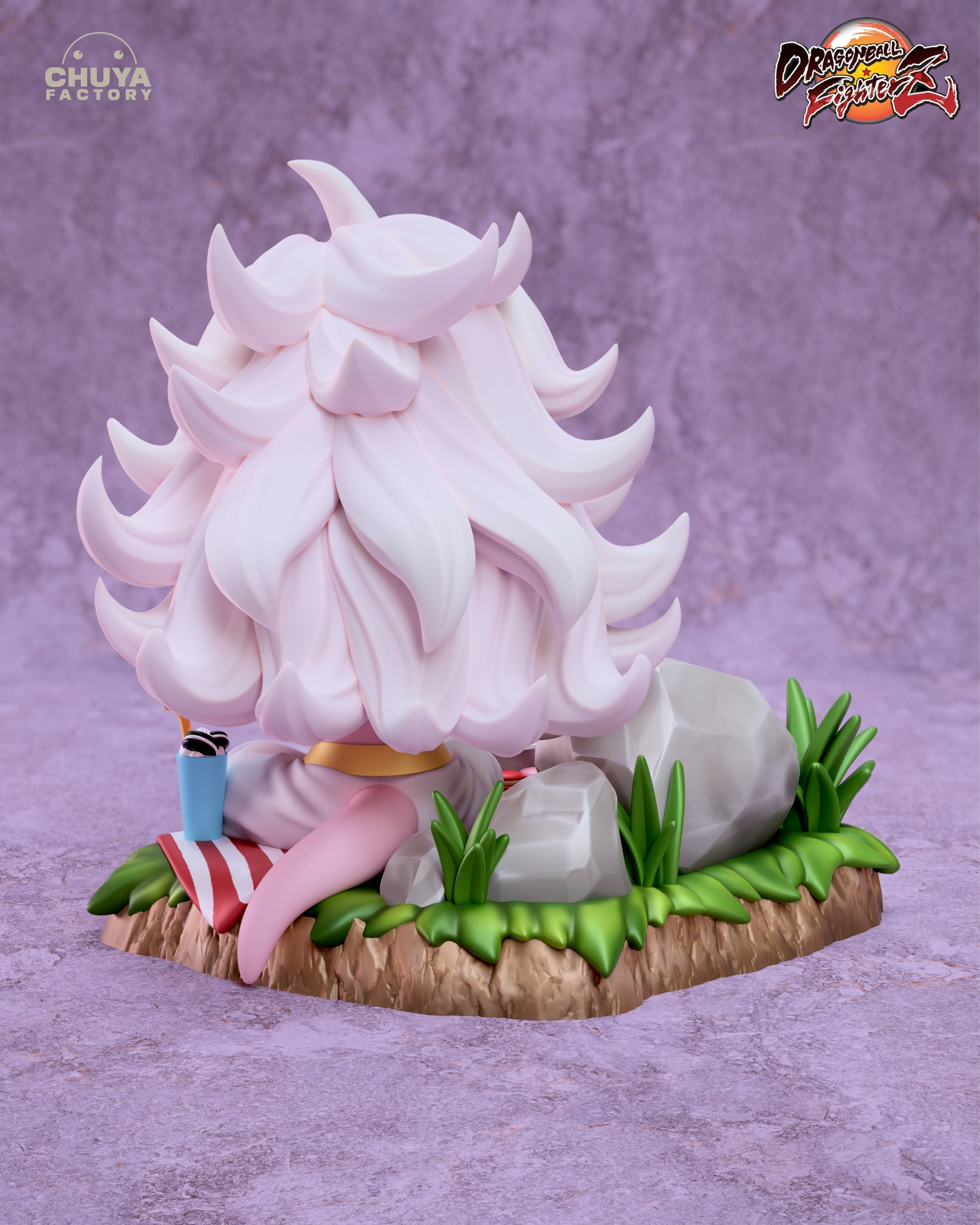 Android 21 Chibi 3D print model_4