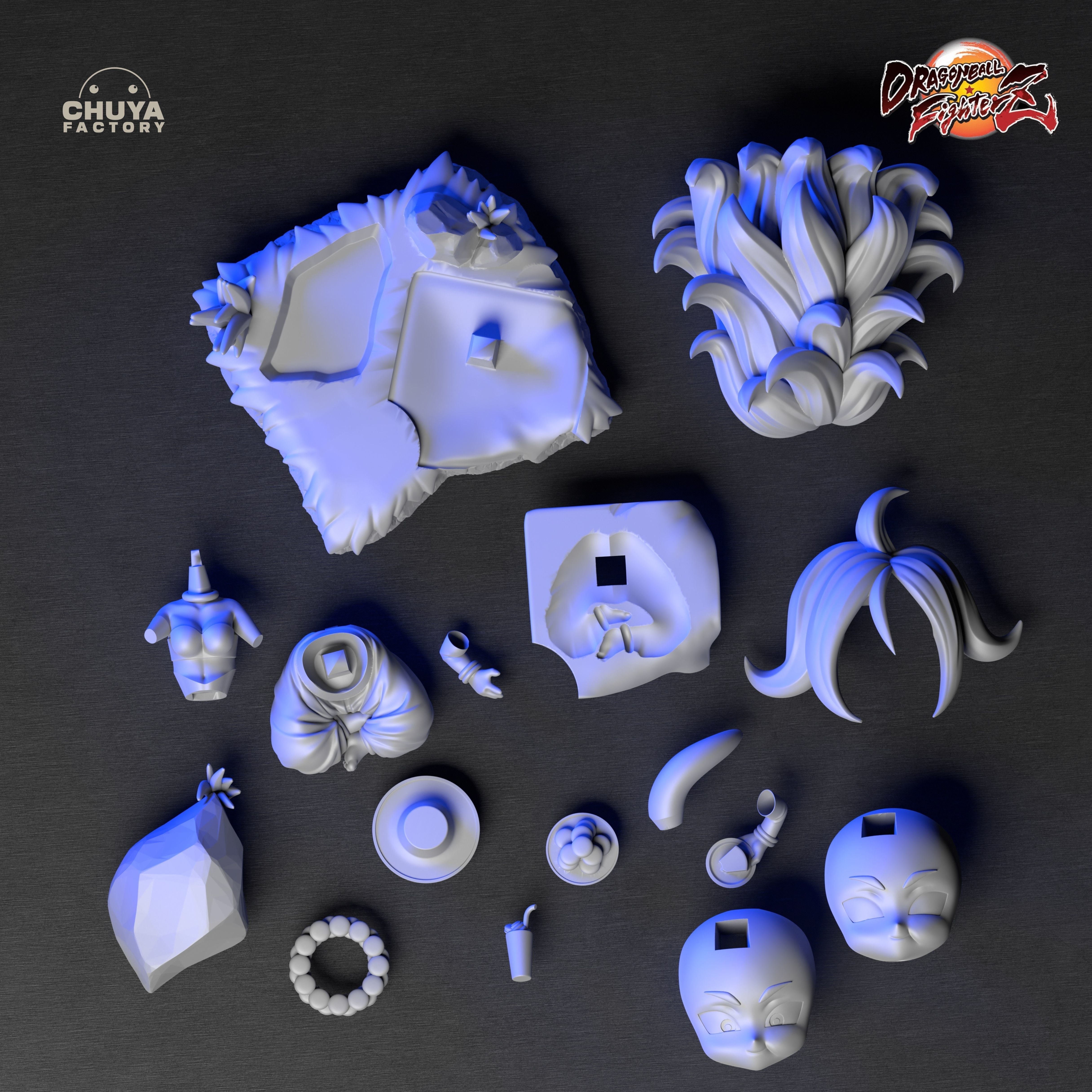 Android 21 Chibi 3D print model_1