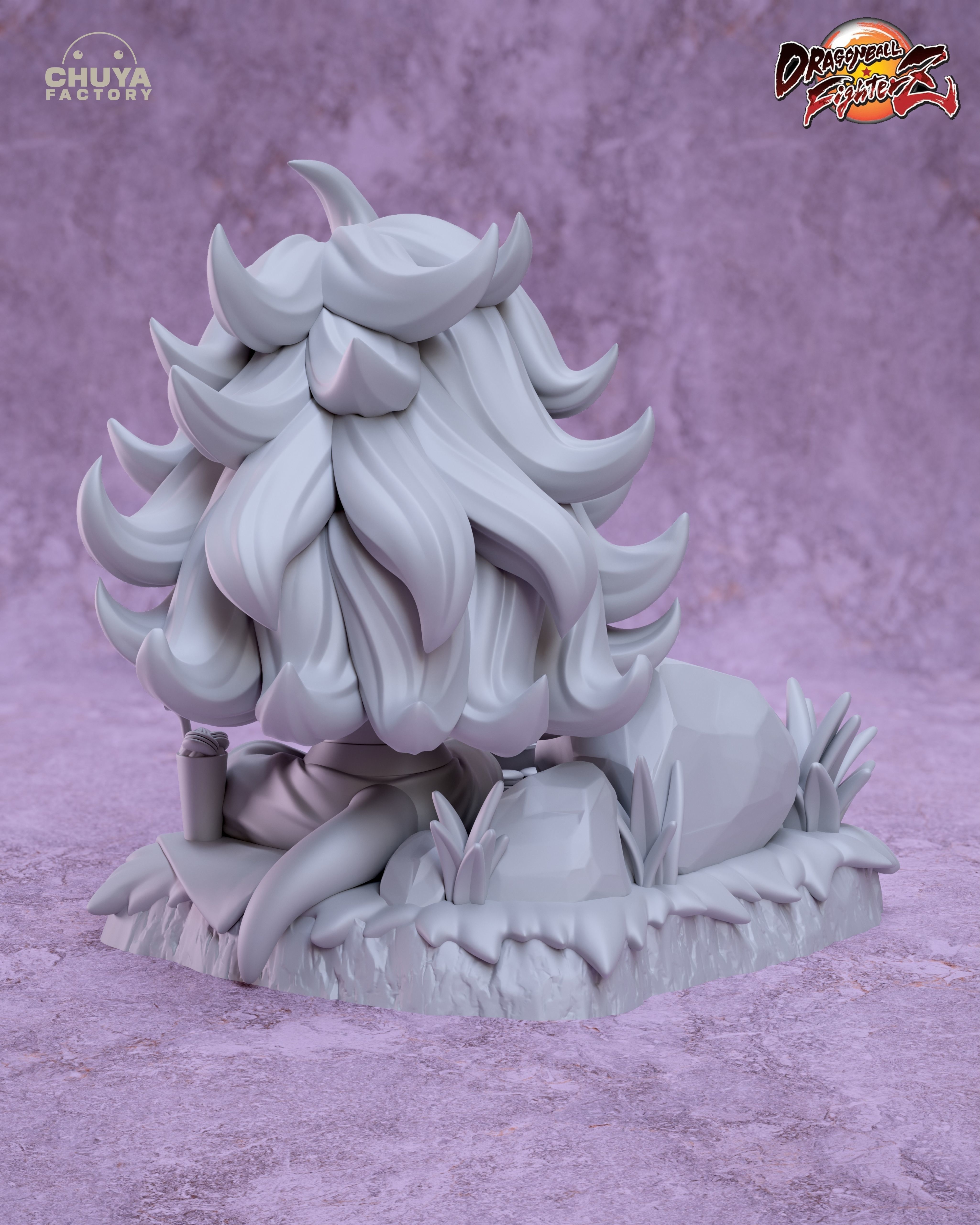 Android 21 Chibi 3D print model_5