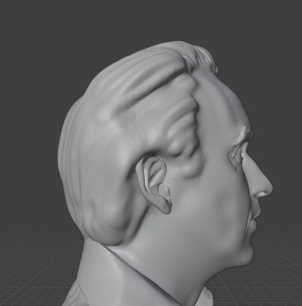 John Cusack 3D print model_3