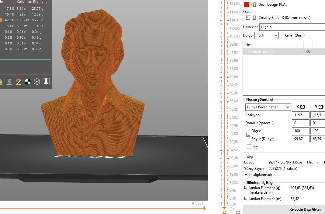John Cusack 3D print model_12