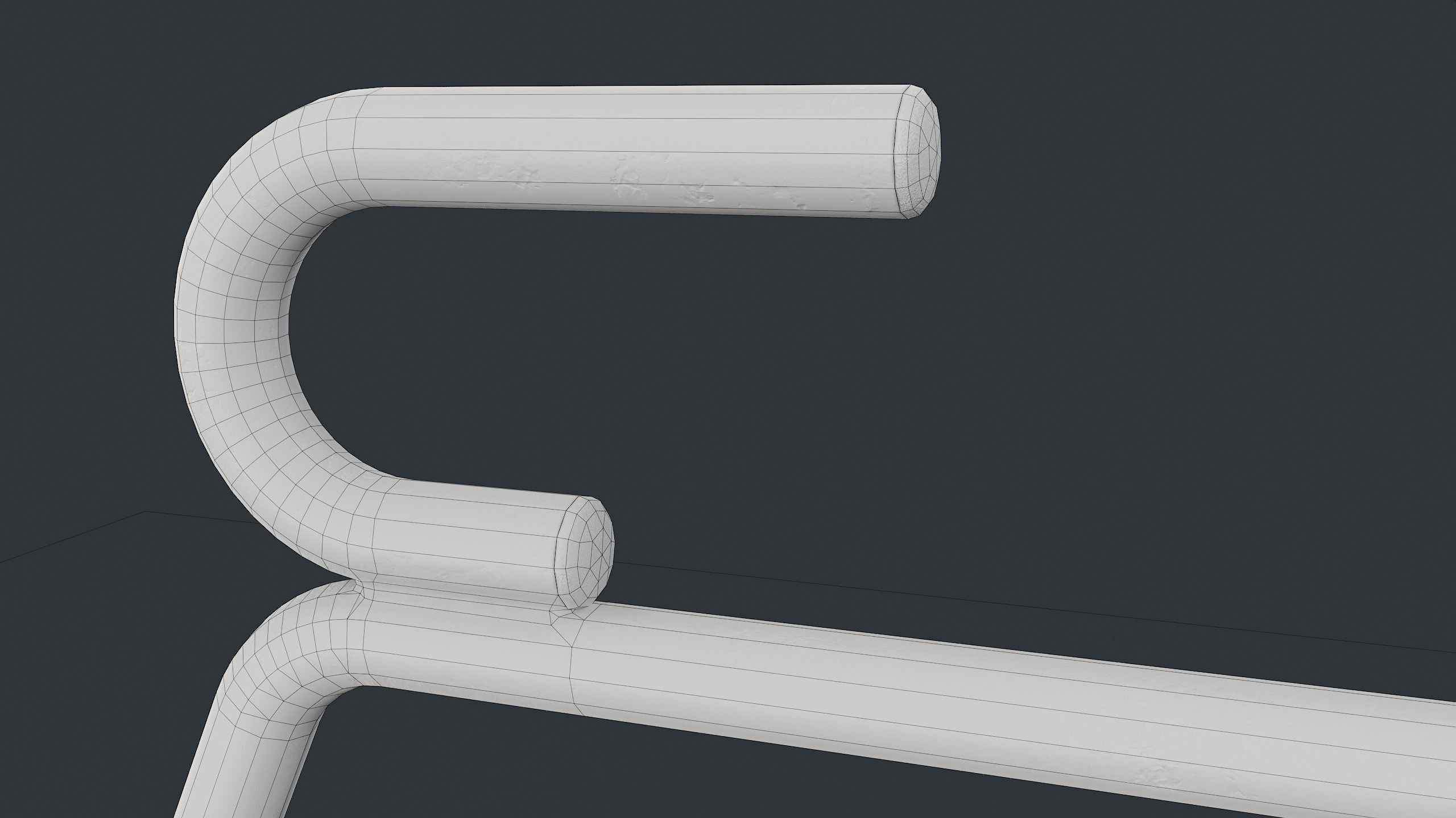 Bike Rack 25 PBR Game Ready Low-poly Low-poly 3D model_19