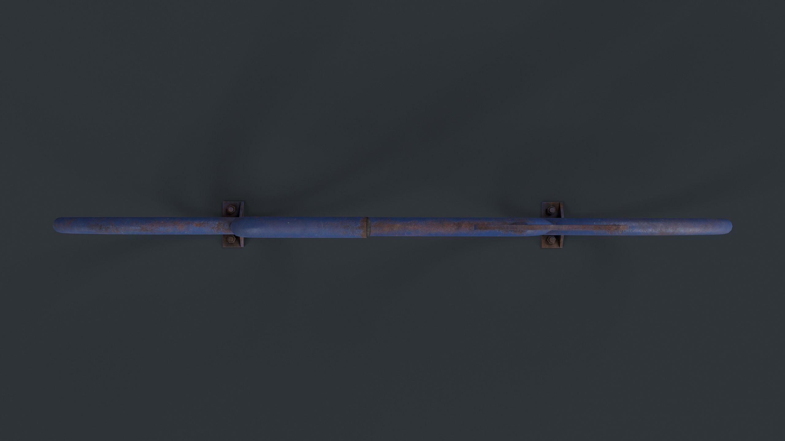 Bike Rack 25 PBR Game Ready Low-poly Low-poly 3D model_9