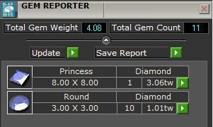 Princess Engagement Ring 3D print model_5