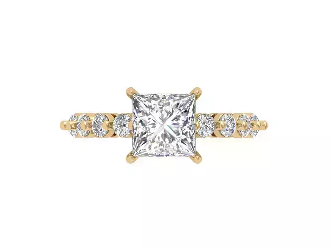 Princess Engagement Ring