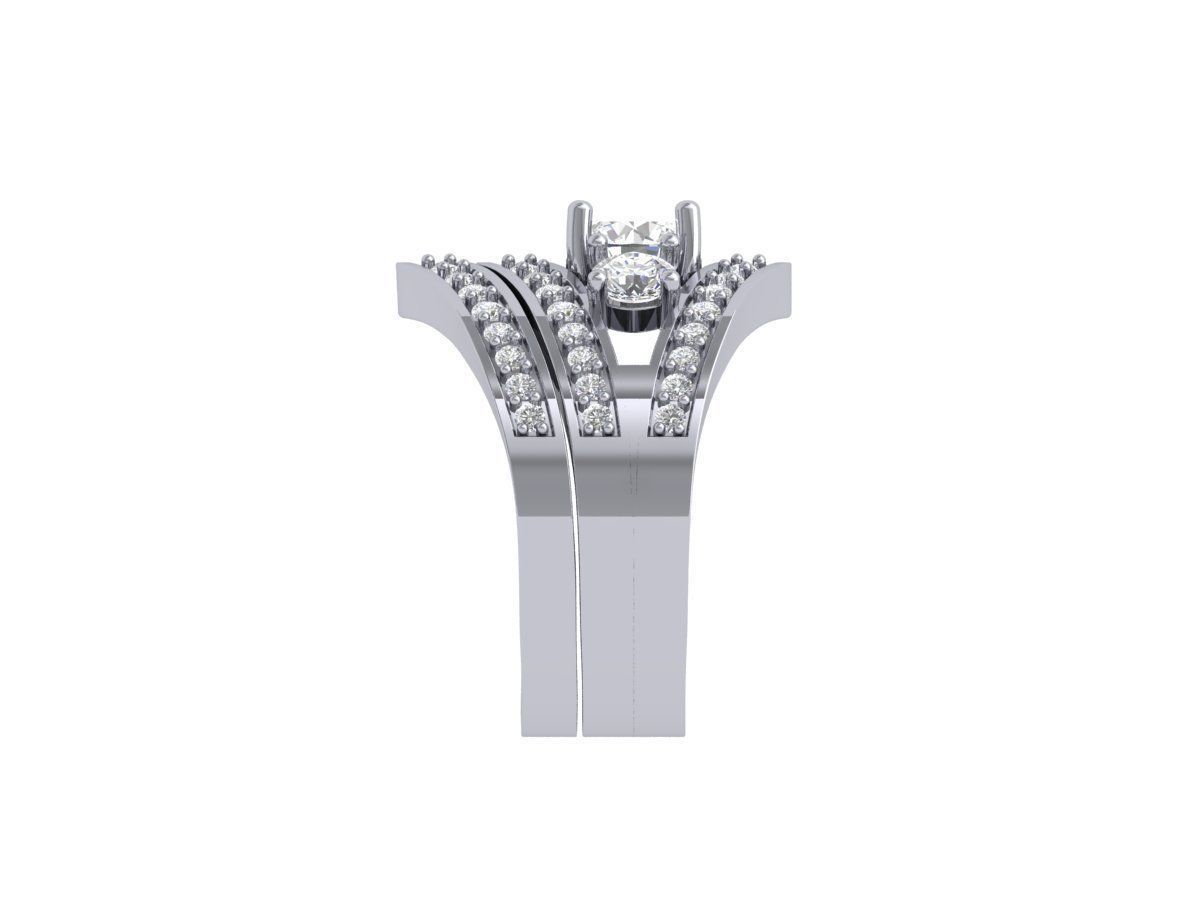 3 stone Briddle set 3D print model_6