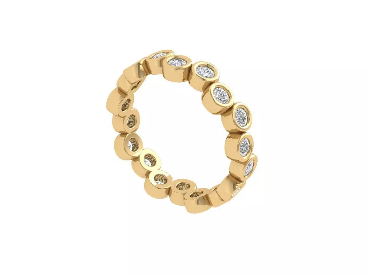 Round Bridle Ring 3D print model