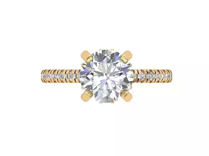 Solitaire Engagement Ring