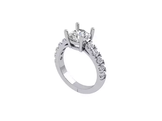 Solitaire Engagement Ring