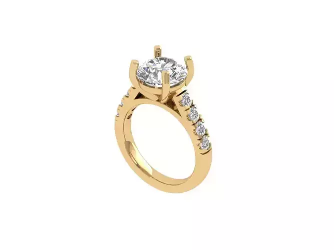 Solitaire Engagement Ring