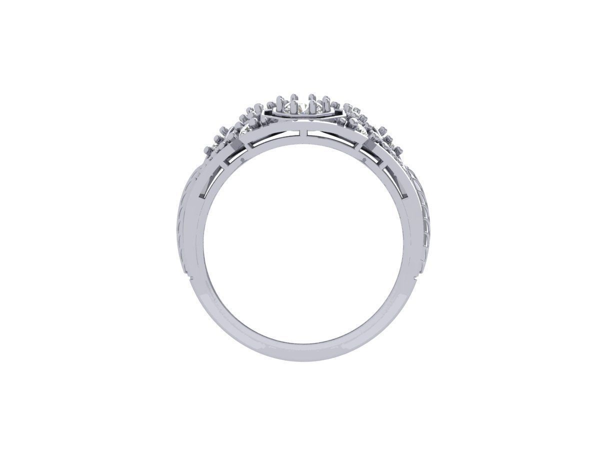 Art Deco Ring 3D print model_6