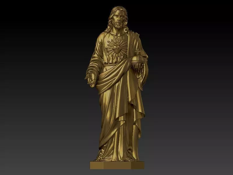Iisus statuya 3D print model