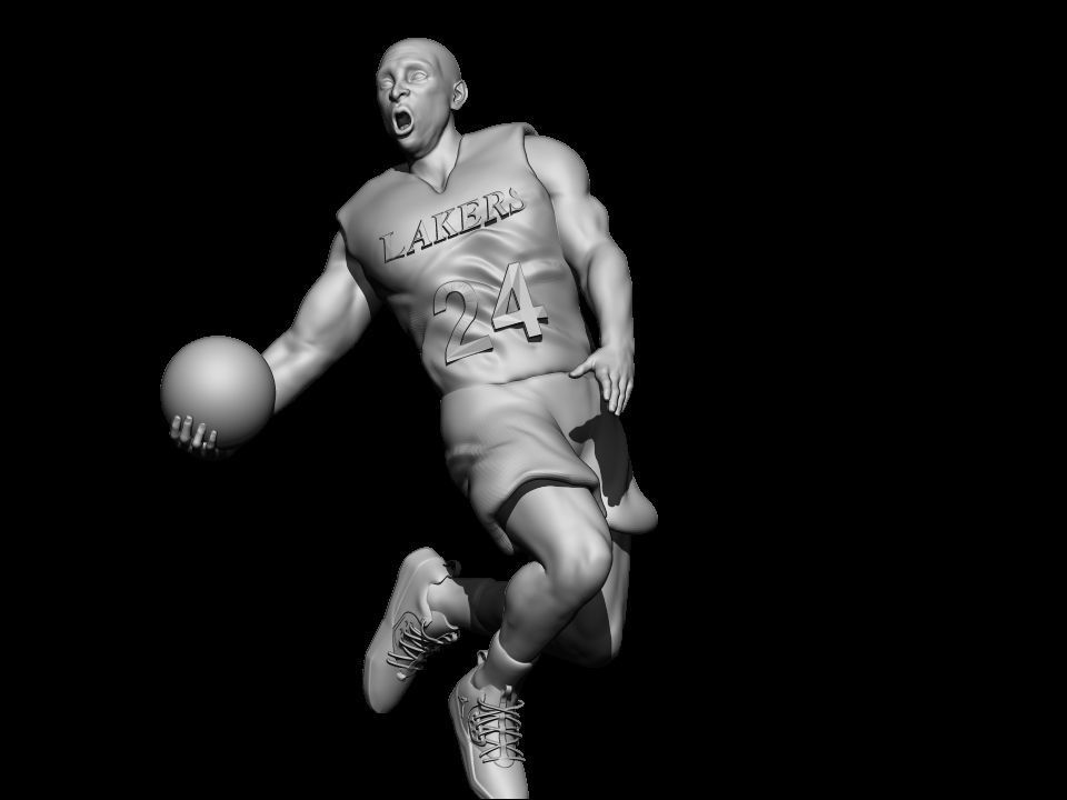 Kobe Model 3D print model_1