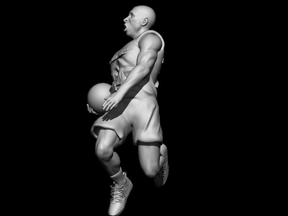 Kobe Model 3D print model_3